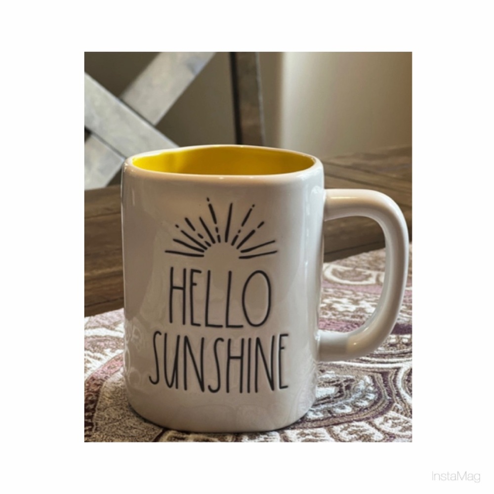 NEW Rae Dunn Hello Sunshine Mug ☀️